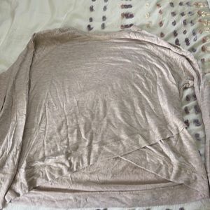 Athleta cross over long sleeve